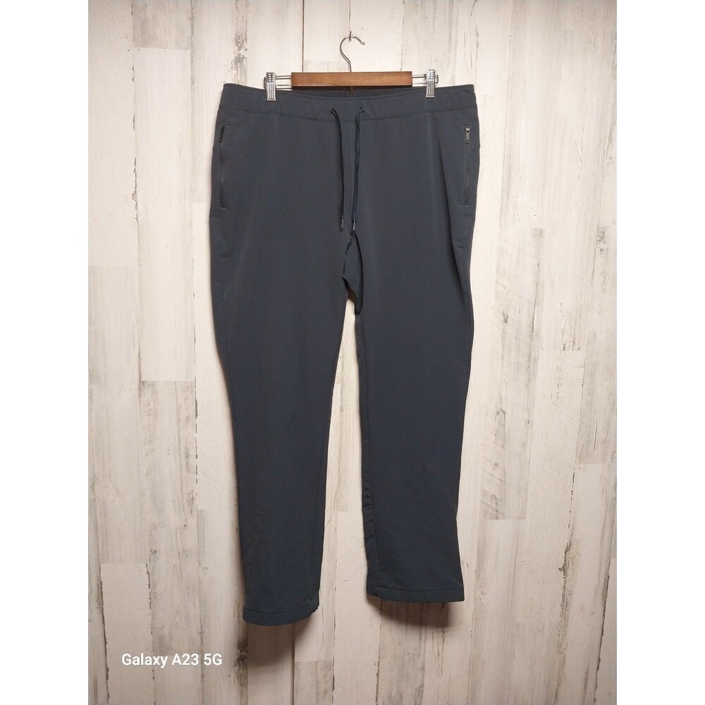 Rohan Troggings Women's 16R Navy Blue Fleece Lined Pull On Pants